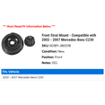 thumbnail image 2 of Front Strut Mount - Compatible with 2002 - 2007 Mercedes-Benz C230 2003 2004 2005 2006, 2 of 2