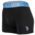 thumbnail image 4 of U.S. POLO ASSN. men's Boxeurs, Lot de 5 - Troncs, logo, Coton Extensible Noir m (Moyen), 4 of 4