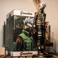 thumbnail image 2 of Figura de Anime de Naruto Hatake Kakashi, decoraciones de escritorio, modelo de acción, colección de muñecas de dibujos animados, juguete para niños, regalo de cumpleaños genial28cm Gong Bohan LED, 2 of 2