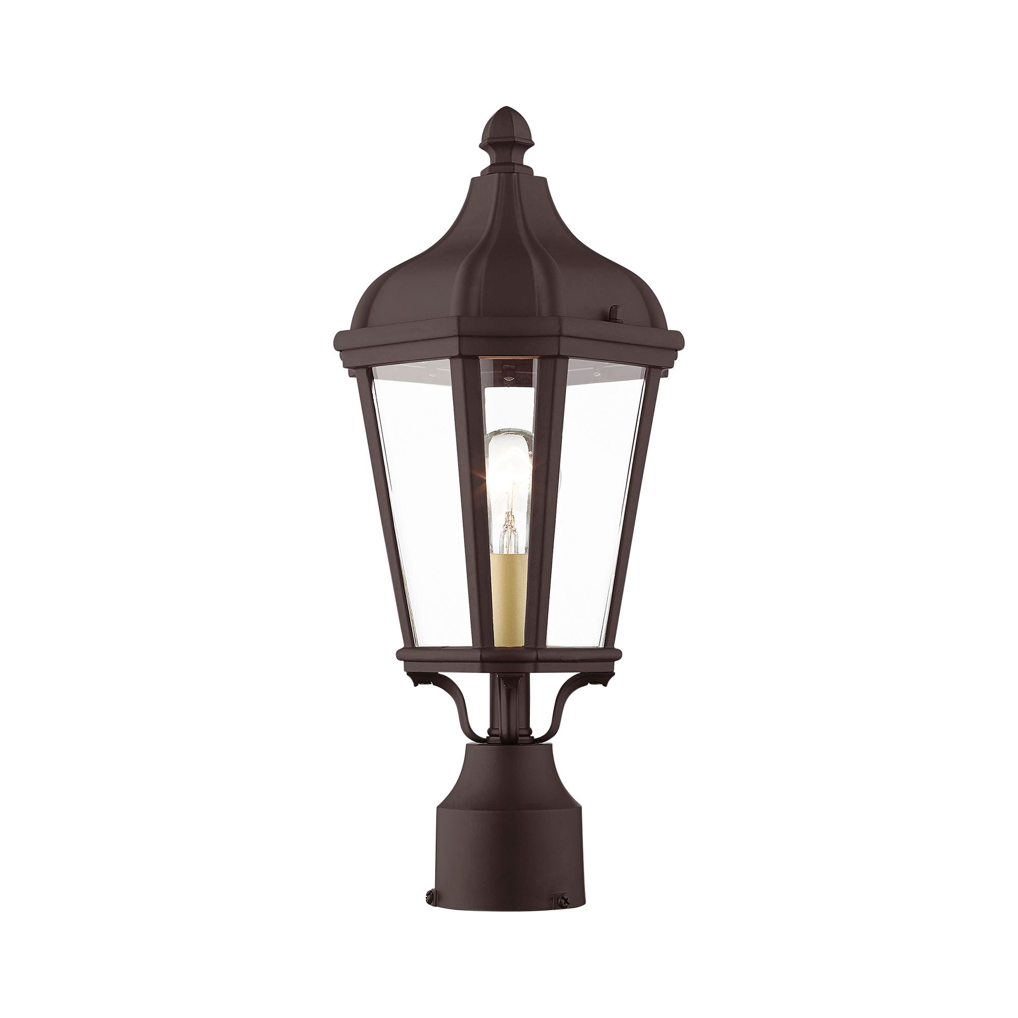 Morgan 1 Light Outdoor Post Top Lantern