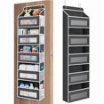 thumbnail image 1 of XHSGX Organizador puerta 5 niveles bolsillos grandes armario tela resistente ahorro espacio dormitorio baño, 1 of 6