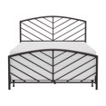 thumbnail image 2 of Hillsdale Furniture Essex Gray Bronze Metal Queen Bed, 2 of 11