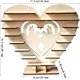 thumbnail image 3 of Soporte de exhibición de boda Soporte de chocolate Corazón de amor Centro de mesa perfecto para decoración de bodas (A) JFHHH pequeña, 3 of 4