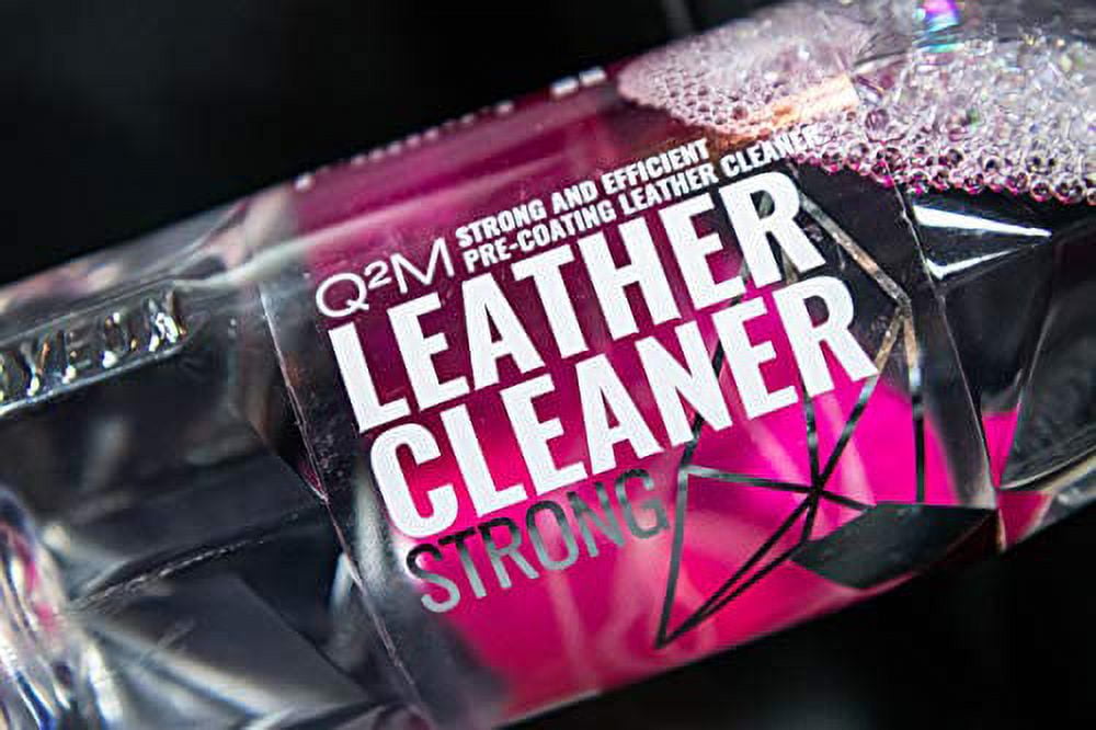 GYEON Quartz QM LeatherCleaner Strong 500 ml - Gentle Leather Cleaner Safe  for All Leather Types - Remove Dirt and Oil from All Leather to Prepare for  Protection 