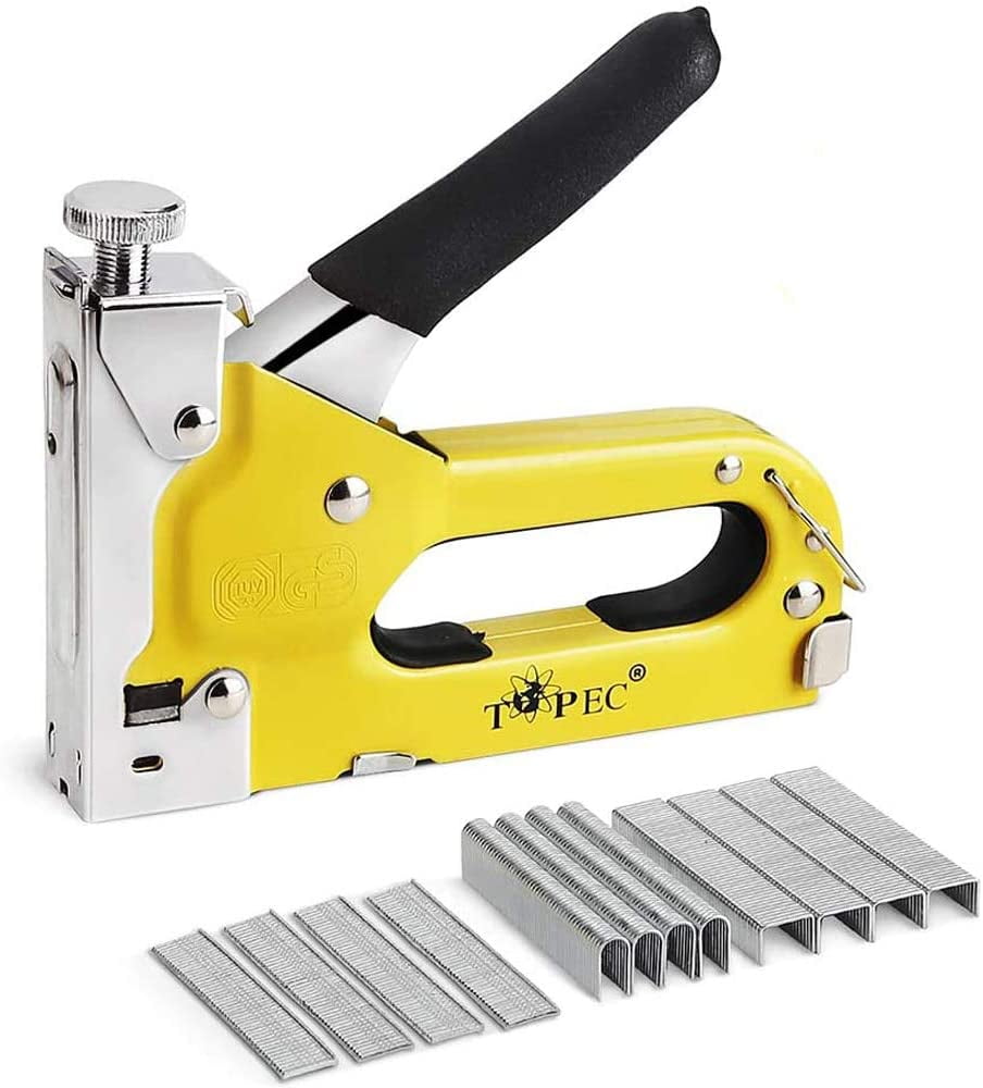 Stapler Nailer 3 in 1 Manual Wood Stapler with 600 staples Heavy Duty