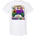 thumbnail image 3 of Inktastic I Paused My Game for Mardi Gras Gaming T-Shirt, 3 of 5