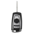 thumbnail image 1 of Llave remota flotante modificada Yashi 4 botones 433 MHz sin chip 7935AA ID44 color negro y plateado, 1 of 5