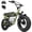 Green, variant on ESKUTE V201 Electric Bike for Adults & Teens 750W Peak 1500W, 30MPH, 48V 15Ah Battery, 20"x4.0" Fat Tire E-Bike, 7-Speed, Front Suspension, All-Terrain Ebike Black, UL2849