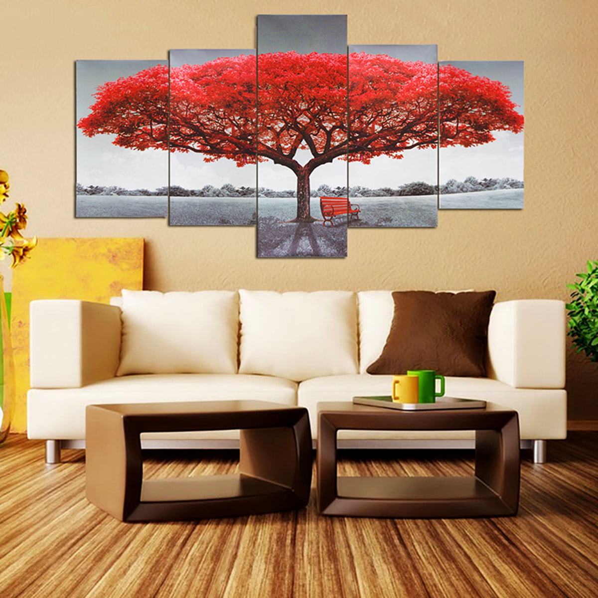 Canvas Abstract Art Prints Oil Painting Modern Color Picture Living Room Decor