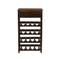 thumbnail image 2 of 20 Bottle Vino Wine Stand With Drawer, 2 of 5