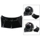 thumbnail image 5 of -Snap casco de motocicleta Visor solar para la mayoría de la cara abierta media cara o cascos Vintage , negro2, 5 of 8