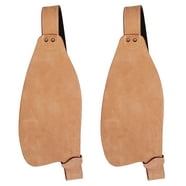 Plaquettes De Selle Western Adulte En Cuir Véritable – Wild Race – Remplacent Les Existantes