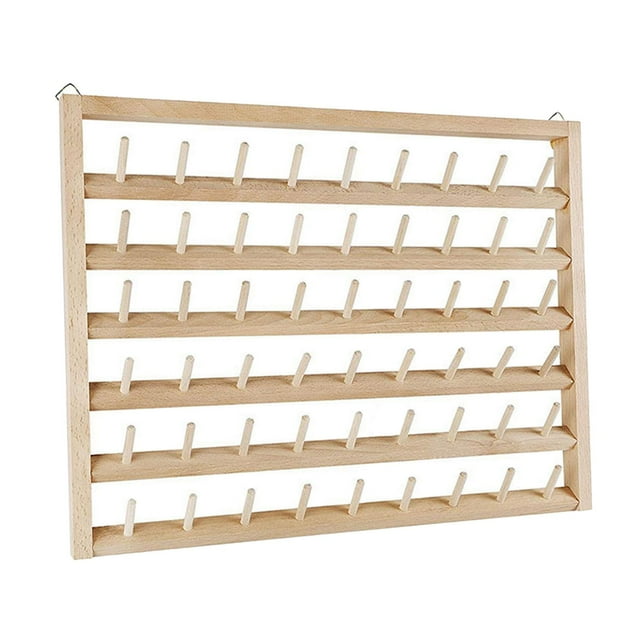Wall Sewing Thread Stand Organizer Craft Embroidery Storage Rack Holder