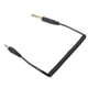 thumbnail image 4 of Cable En Espiral De 6,35mm Y 3,5mm, Adaptador Retráctil Chapado En Oro, Sonido Portátil, PC, Portátil, MP3, Guitarra, Piano, Altavoz, 4 of 7