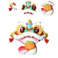 thumbnail image 6 of Esquirla 2025 Chinese New Year Snake Statue Ornament Art Photo Props Self Adhesives Gift Resin Figurine Animal Sculpture for Bookshelf Red, 6 of 8