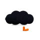 thumbnail image 1 of "Antifaz Nube 3d Dormir Adjustable Respirable + Tapones Oidos forma de nube  Malubero, Negro", 1 of 5