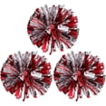 thumbnail image 1 of 3Pcs Reusable Cheerleading Pompoms Hand Flower Balls Cheering Squad Cheering Pompoms, 1 of 4
