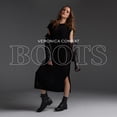 thumbnail image 3 of Botas de combate Frye Veronica para mujer, piel de toga blanca, 7,5 m, 3 of 9