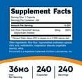 thumbnail image 5 of Nutricost Chelated Iron Supplement, As Ferrochel, 36mg, 240 Capsules, 5 of 6