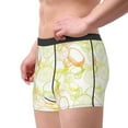 thumbnail image 2 of Balery Lemon Potatoes Calzoncillos bóxer para hombre, ropa interior de algodón suave y transpirable con cinturilla de nailon-Small, 2 of 5
