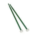 thumbnail image 1 of Baquetas de timbales de varios colores, palillos de tambor de cabeza de fieltro, práctica de juego, martillo de tambor de doble cabeza estable Accesorios para instrumentos musicales Sark Verde Eigraketly OD027377-04, 1 of 6