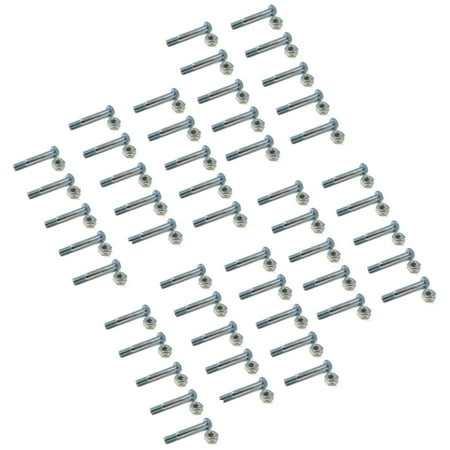 

The ROP Shop | (Pack of 50) Shear Pin Bolt & Nut for Ariens - Gravely 51001600 510016 Blower