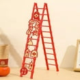 thumbnail image 2 of Sylvtty Step Ladder Home Decor Chinese Style Ladder Ornament Retro Ladder Crafts Sculpture Housewarming Supplies for Home Office Restaurant Hotel, 2 of 7