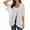 White3, variant on Summer Lightweight Casual Chiffon Short Sleeved Up Cardigans (Women), S-3XL