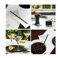 thumbnail image 2 of Coffee Stirrers Sticks, Disposable Plastic Drink Stirrer Sticks, 1000 Stirrers, One Of The Primary Bar Accessories For Drinks, Use It As A Coffee Straws Or A Cocktail Mixers, Black 8-Inch (Pack of 1), 2 of 7