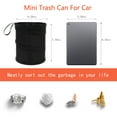 thumbnail image 6 of BTideas Car Trash Can,2 packs Collapsible Pop-up Water Proof Portable Garbage Bin,Rubbish Bucket, 6 of 7