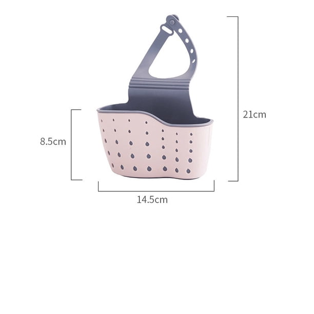 1 Uds. Accesorios de cocina, organizador de utensilios, fregadero a presión ajustable, soporte de esponja para jabón, escurridor colgante de cocina, utensilios de cocina Tan Jianjun unisex