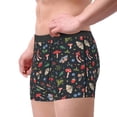 thumbnail image 4 of Balery Forest Flora and Insects Men's Boxer Briefs, Soft and Breathable Cotton Underwear with nylon Waistband-X-Large, 4 of 9