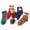 G228-Khaki, variant on HFHAPW Toddler Non-Slip Socks Unisex Baby Grip Breathable Color Blocking Cotton Socks Seamless Ankle Socks Elastic Sock Cuff for Boys Girls Kids 5 Pairs(Multicolour,9-13 Y)