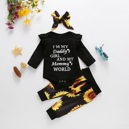 

EQWLJWE Newborn Infant Baby Girls Boys Christmas Cartoon Print Romper Jumpsuit Sets Boys Long-sleeved Tops Holiday Clearance