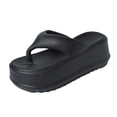 thumbnail image 4 of Women Platform Flip Flops Non Slip EVA Walking Sandals for Gift Beach Travel 36 To 37, 4 of 8