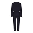 thumbnail image 6 of UAMVSH Sweatsuits Women 2 Piece Outfit Long Sleeve Cropped Sweatshirt and Jogger Pants Tracksuit Crewneck Comfy Lounge Sets with Pockets, 6 of 6