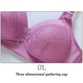 thumbnail image 5 of Jsaierl Womens Bras Wirefree Lift T-shirt Bras Seamless Comfort Bralettes Soft Breathable Full Figure Bras, 5 of 7