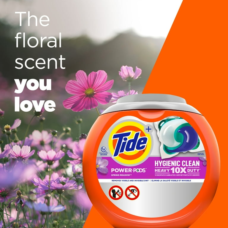 Tide Power Pods Heavy Duty Washer, Hygienic Clean Laundry