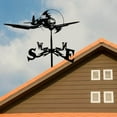 thumbnail image 1 of Weather Vane Yard Wind Direction Indicator Kit Bracket weathervane garden stake wind Weathervane Plane, 1 of 8