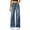 Dark Blue, variant on Women's High Waisted Wide Leg Jeans, Stretchy Denim Pants with Comfortable Baggy Fit, Fashion Casual Trouser for Everyday Wear and Versatile Outfit Combinations Black L