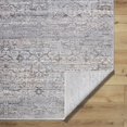 thumbnail image 3 of Hauteloom Cemile Living Room, Bedroom Area Rug - Traditional - Ivory, Black, Medium Brown - 6'7" x 9', 3 of 6
