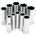 thumbnail image 2 of Performance Tool W38300 3/8" Drive 10 Piece Sae Deep Socket Set, 2 of 4
