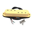 thumbnail image 1 of MERIGLARE Mini Ramasse-Guitare Électrique Humbucker 3+3 Pcs de Guitare à Tige Réglable Jaune, 1 of 9