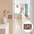thumbnail image 7 of Yayeee Toggle Light Switch Wall Plate 3-Gang 6.37"x4.48" Decorative Outlet Cover, Red Floral, 7 of 7