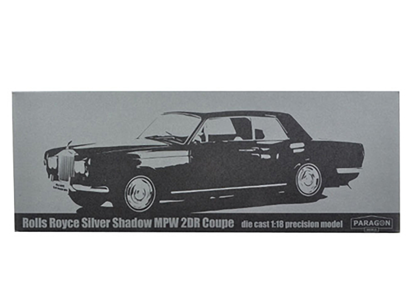 自動車 PARAGON ROLLS ROYCE SILVER SHADOW 1/18 1/18 Paragon 1968 Rolls-Royce Silver Shadow Mulliner Park