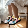 thumbnail image 2 of CHAQLIN Girls Shoes Soft Sole Loafers Newborn Crib Shoes Anti-Slip Shoes First Walkers, 2 of 9