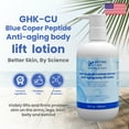 thumbnail image 2 of GHK-Cu Copper Peptide Body Lotion - Anti Aging - Skin Tightening - Anti Wrinkle 10 fl oz, 2 of 7