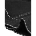 thumbnail image 5 of INSPIRE CHIC Veste en Denim Courte à Manches Longues Sans Col à Boutons pour Femme Noir m, 5 of 5