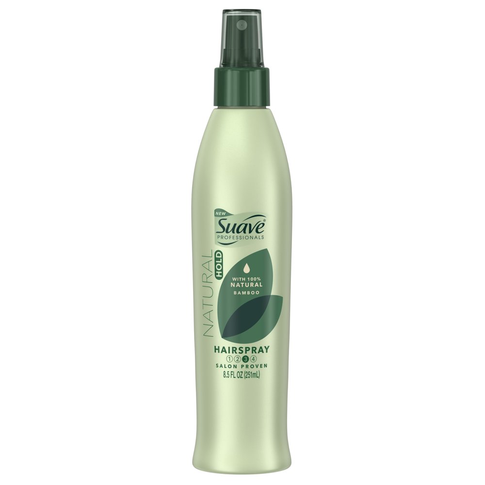 Suave Professionals Natural Hold NonAerosol Hairspray, 8.5 oz