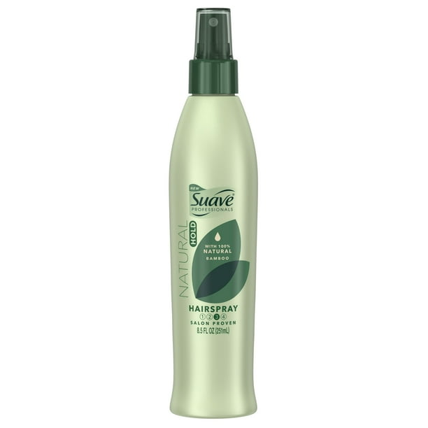 Suave Professionals Natural Hold NonAerosol Hairspray, 8.5 oz
